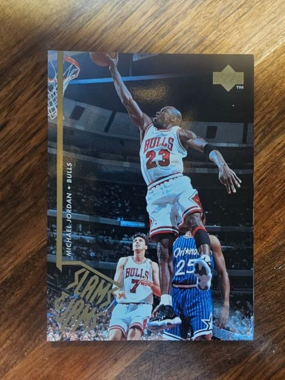 1995-96 Upper Deck Slams & Jams Jumbo Set of 10 #351-360 #352 Michael Jordan